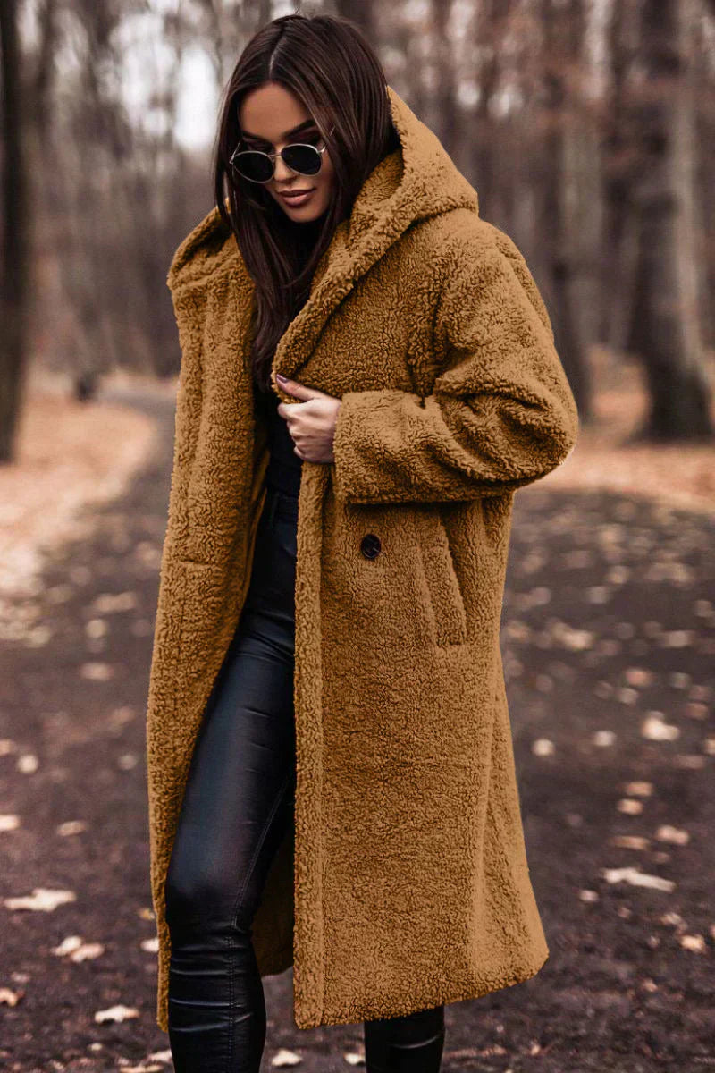 Manteau Hiver Femme Élégant Long Chic 2