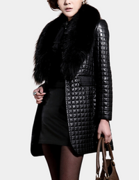 Langer, vielseitiger Damen-Wintermantel Damenmode