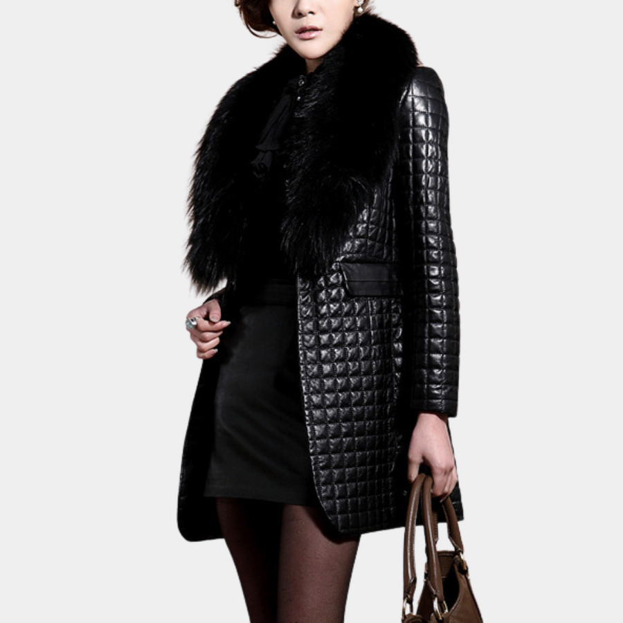 Manteau Hiver Femme Élégant Long Polyvalent 0