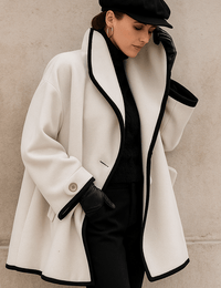 Damen Wintermantel Trenchcoat Lang Herbstkollektion
