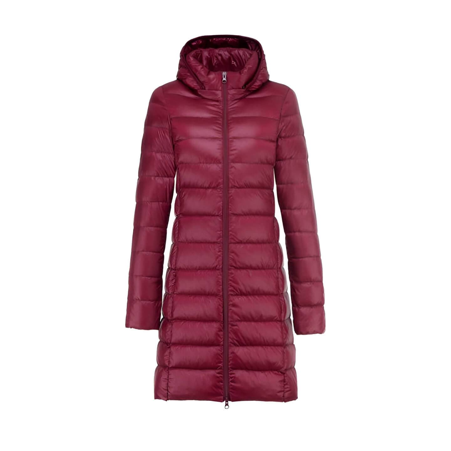 Manteau Long Femme Hiver avec Capuche 2