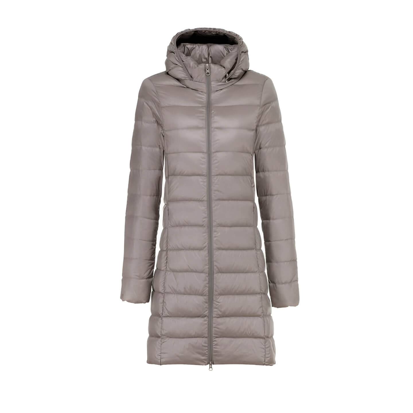 Manteau Long Femme Hiver avec Capuche 4