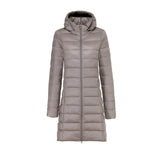 Manteau Long Femme Hiver avec Capuche 4