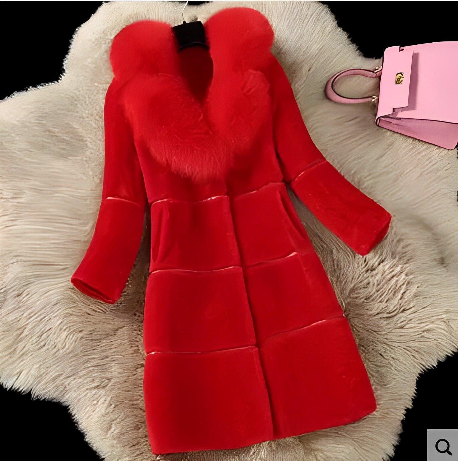 Manteau d'Hiver Élégant Femme 1