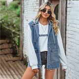 other : Natalia – Gilet En Jean Vintage Décontracté Et Ample À Boutons in van Seroa