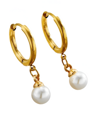 Boucles d'oreilles en perles d'art pour Femme Argent