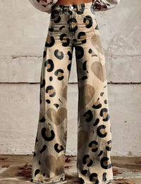 Vintage Boho Damenhose, lässig