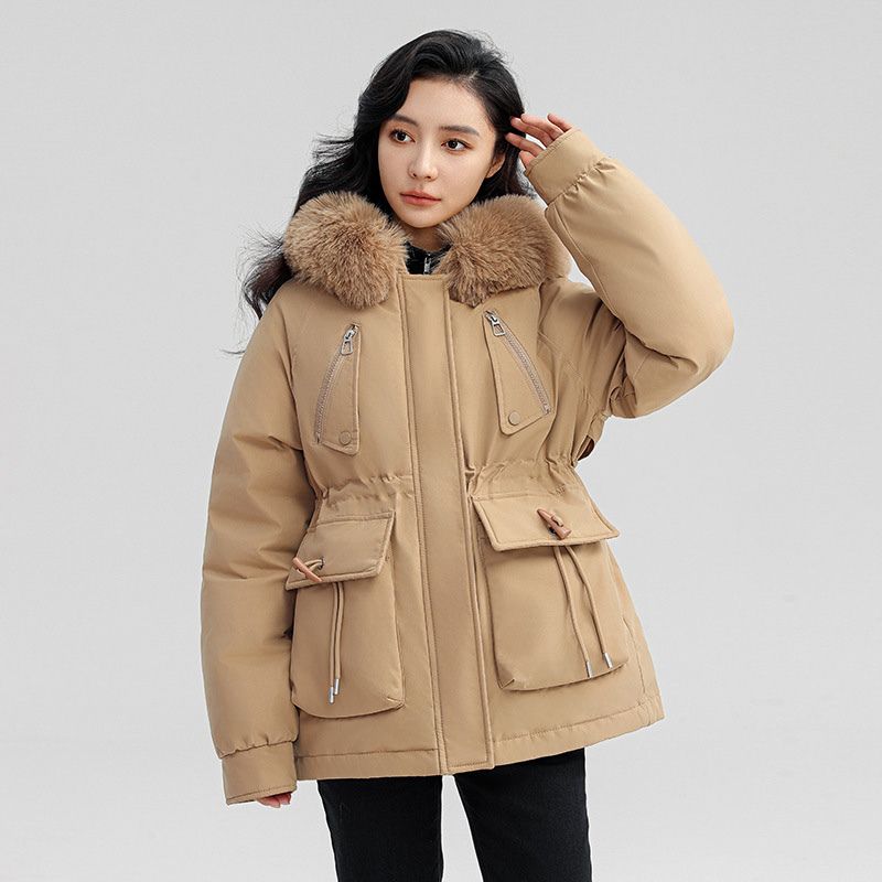 Parka Femme Élégante en Fourrure 1