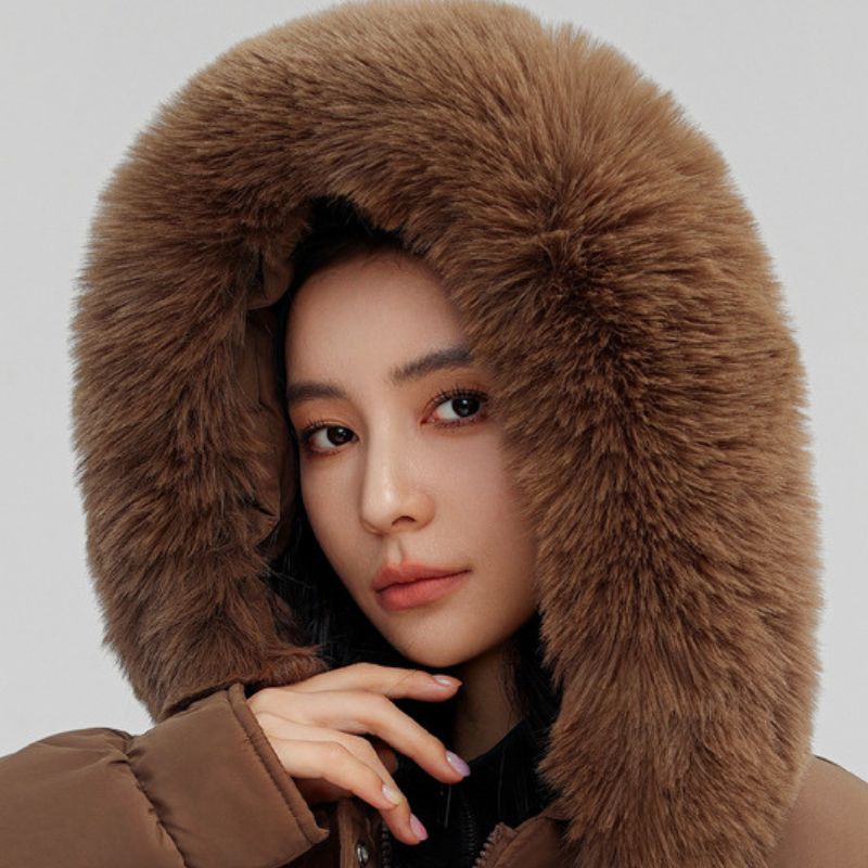 Parka Femme Élégante en Fourrure 6