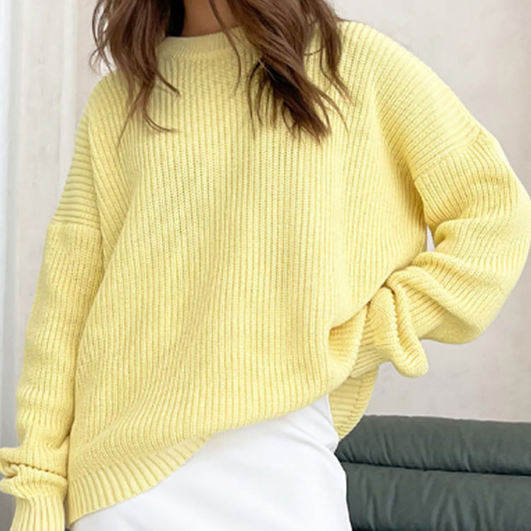 Pull Ample Femme Chic en Maille 4