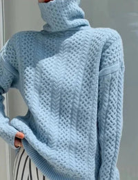 Warmer Rollkragenpullover für Damen, Herbstkollektion
