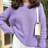 Pull Femme Ample Chic en Tricot 3