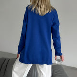 Pull Femme Chic à Col Montant Élégant 4