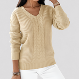 Saige | Pull Femme Chic en Col en V