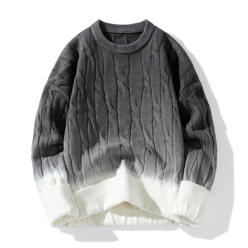 Pull Femme Chunky Dégradé Élégant 1
