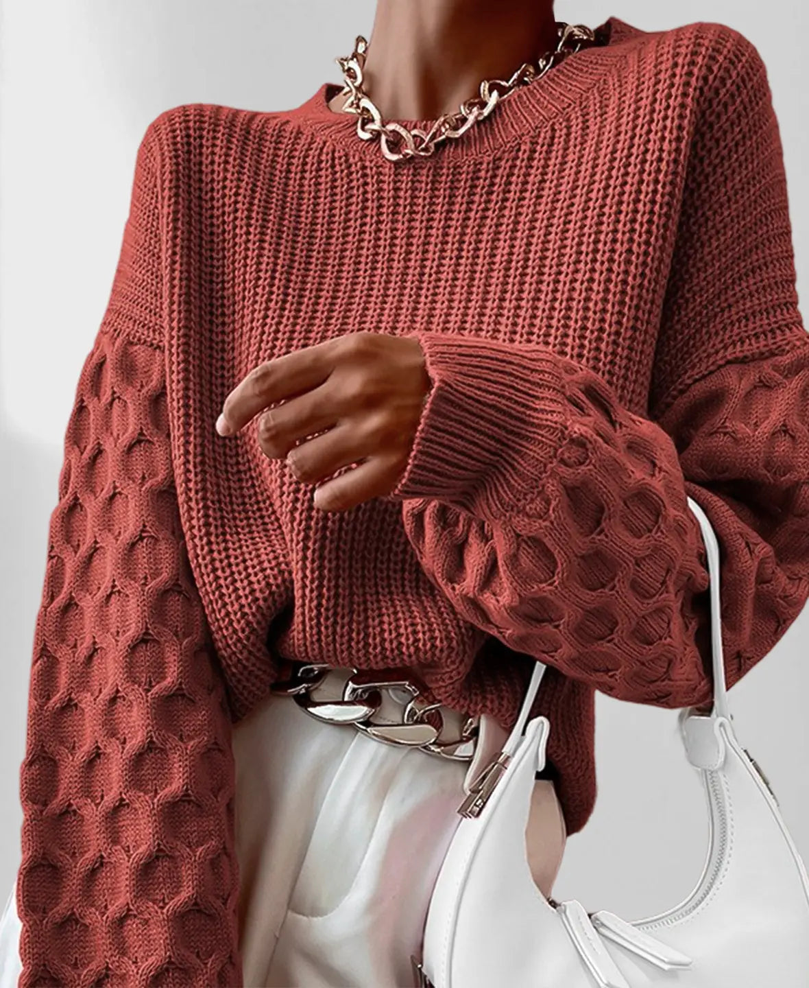 Pull Femme Confortable d'Automne Stylish 5