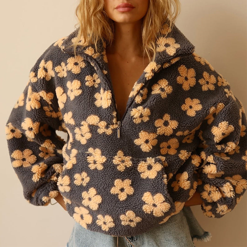 Pull Femme Confortable en Sherpa Bohème 0