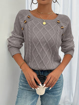 Pull Femme Douillet Confortable pour Automne 3