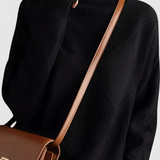 Valerie | Pull Femme Élégant Col Roulé Chic