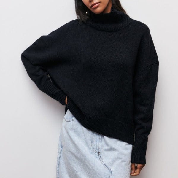 Pull Femme Élégant à Col Roulé 2
