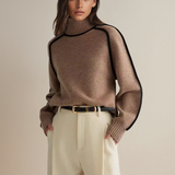 Pull Femme Élégant à Col Roulé 3