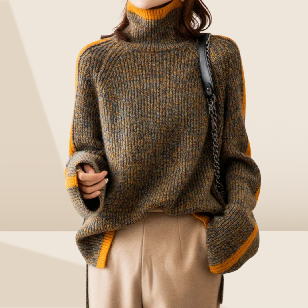Pull Femme Élégant en Tricot Doux 1