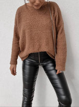 Pull Femme Long Manches Décontracté Automne 0