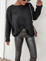 Pull Femme Long Manches Décontracté Automne 1