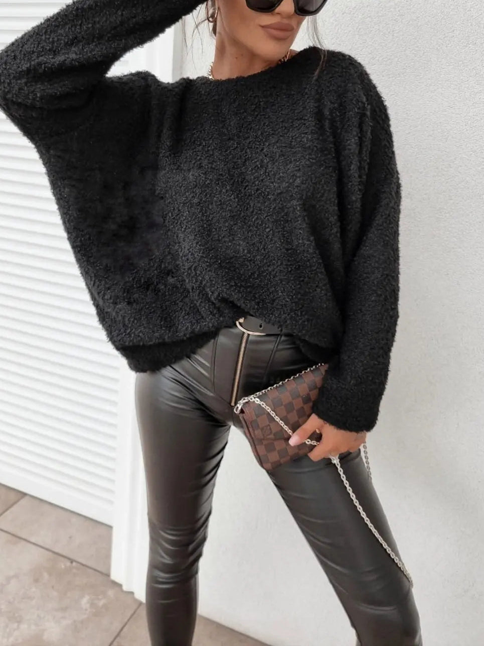 Pull Femme Long Manches Décontracté Automne 5