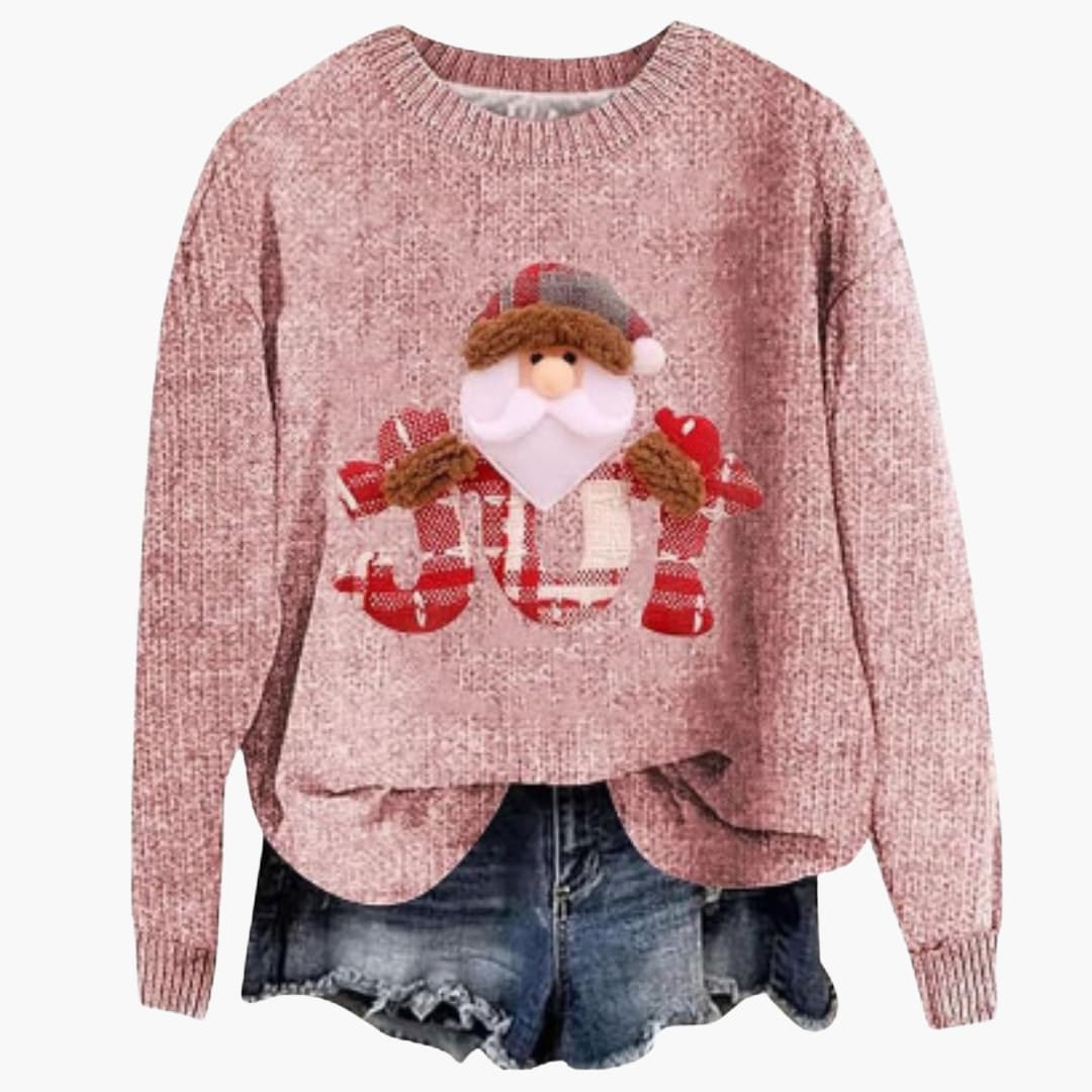Pull Femme Manches Longues Col Rond 0