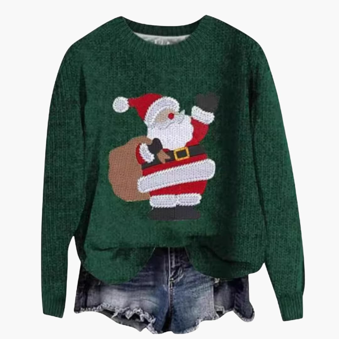Pull Femme Manches Longues Col Rond 3