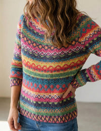 Damenpullover Retro und Bequem Moderner Komfort