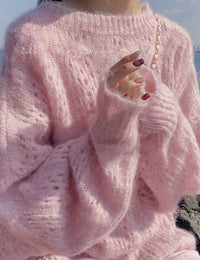 Damenpullover mit Cut-Out-Details, Alltagslook, modisch feminin