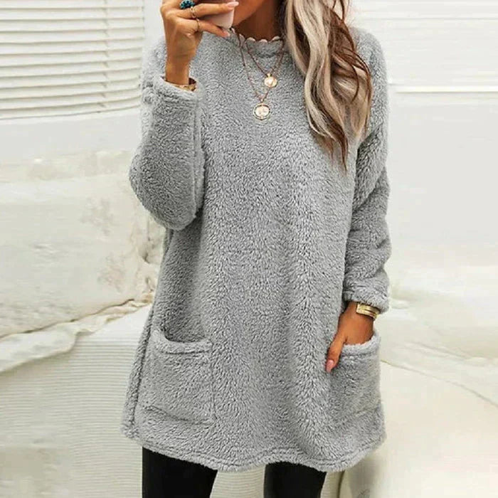 Pull Femme Vintage Chaud et Élégant 0