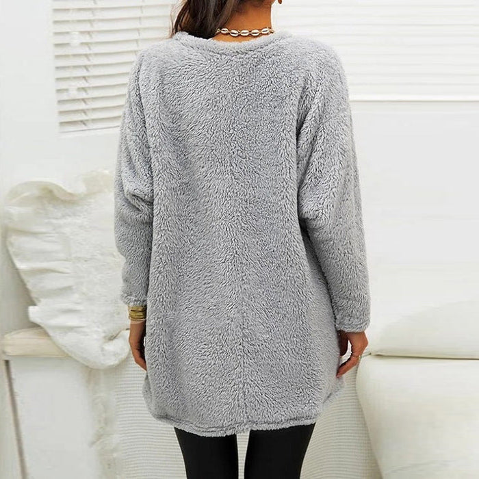 Pull Femme Vintage Chaud et Élégant 2