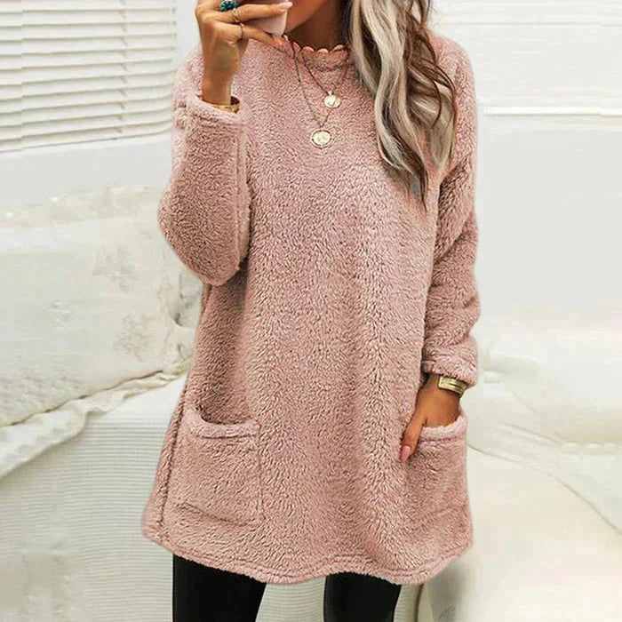 Pull Femme Vintage Chaud et Élégant 4
