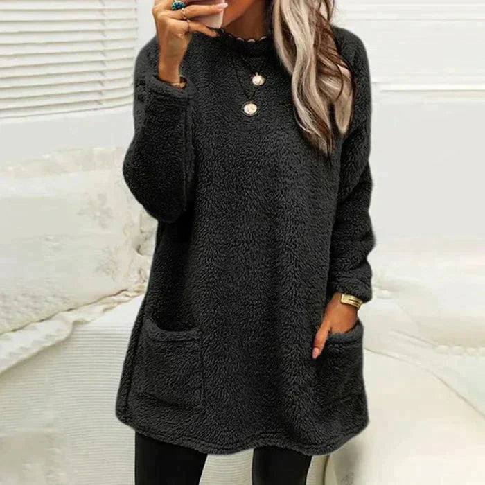Pull Femme Vintage Chaud et Élégant 5