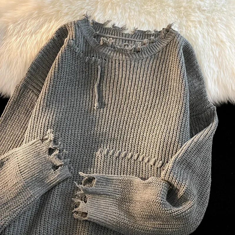 Pull Homme Hiver Élégant Tricoté 7