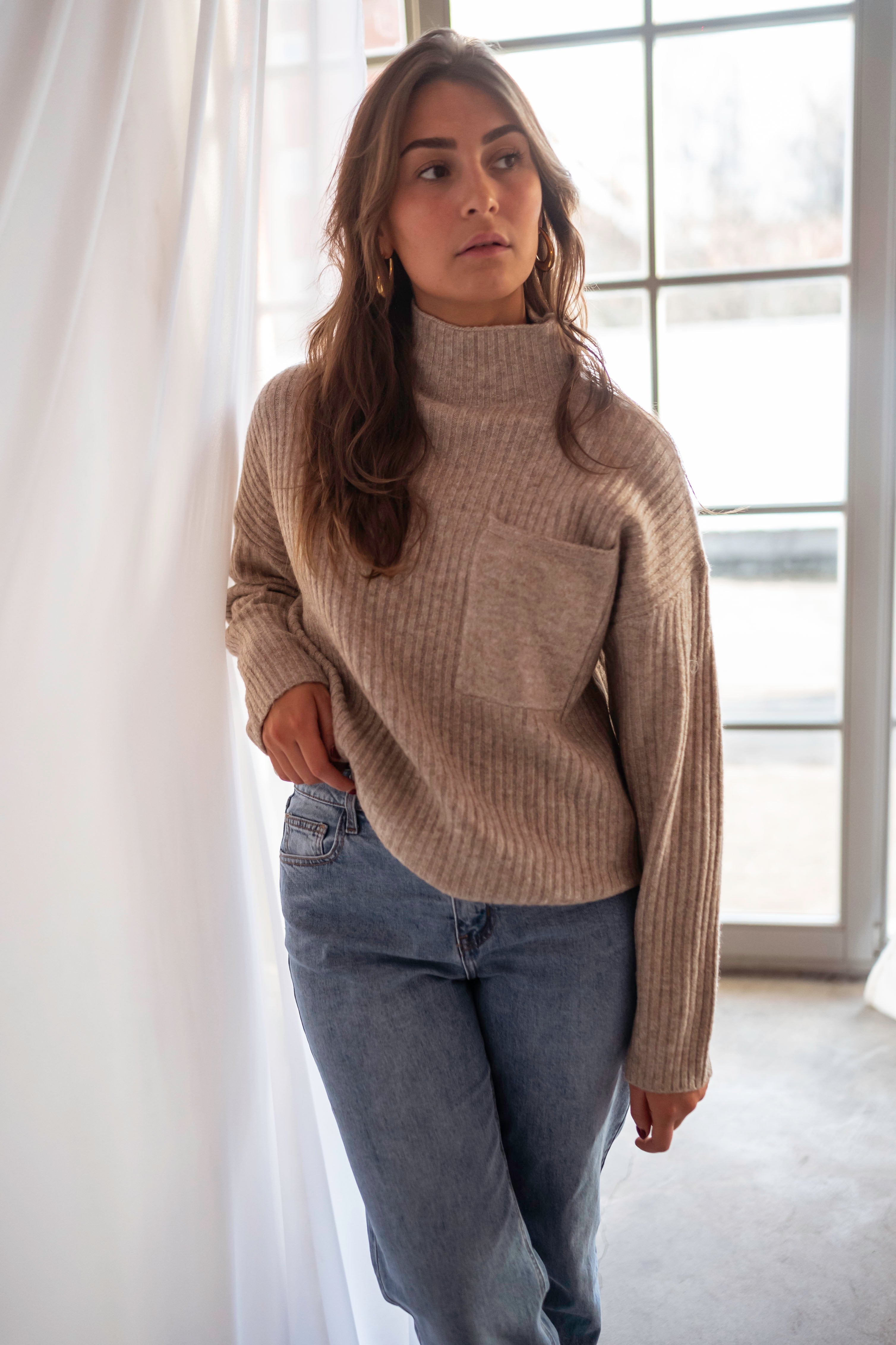Pull Tricoté Doux Femme 4