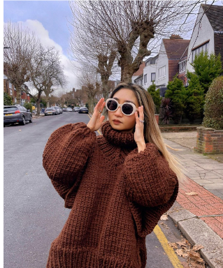 Pull Tricoté Oversize Femme 6