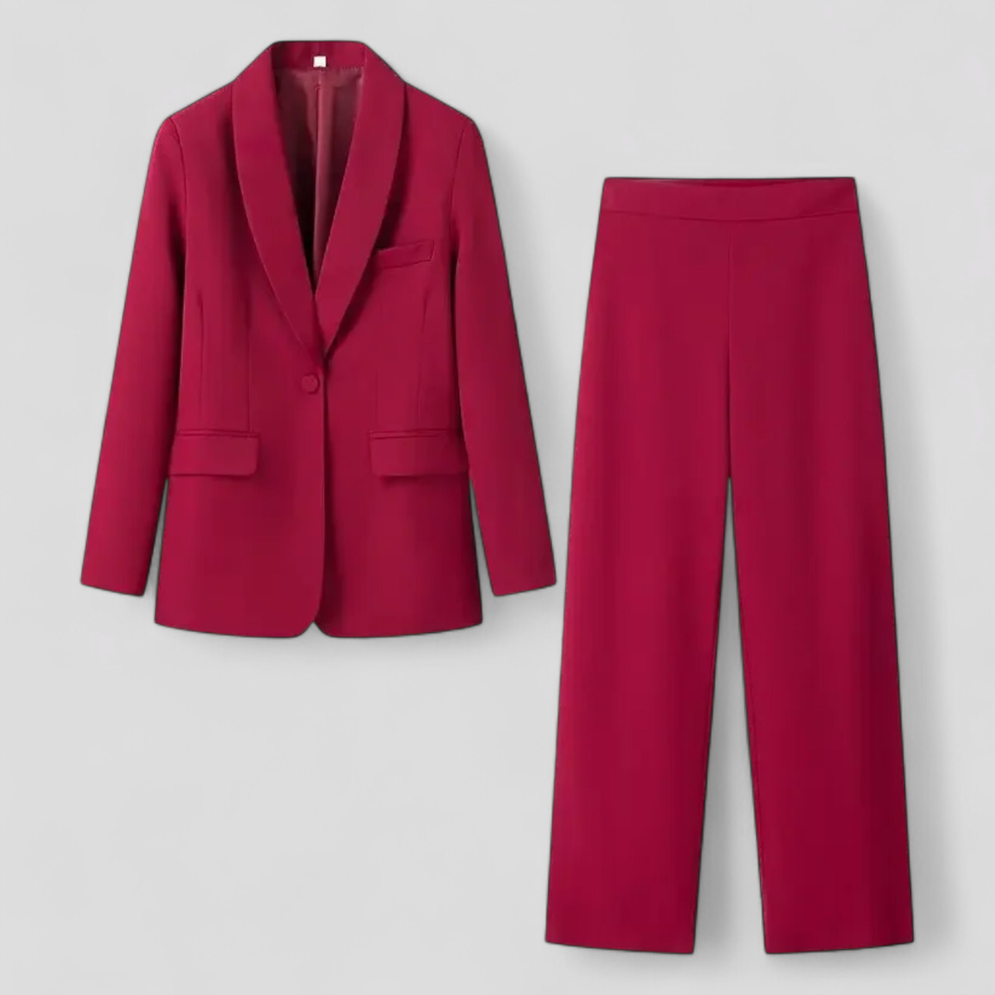 Ravenna | Ensemble Tailleur Pantalon Femme Élégant en Polyester