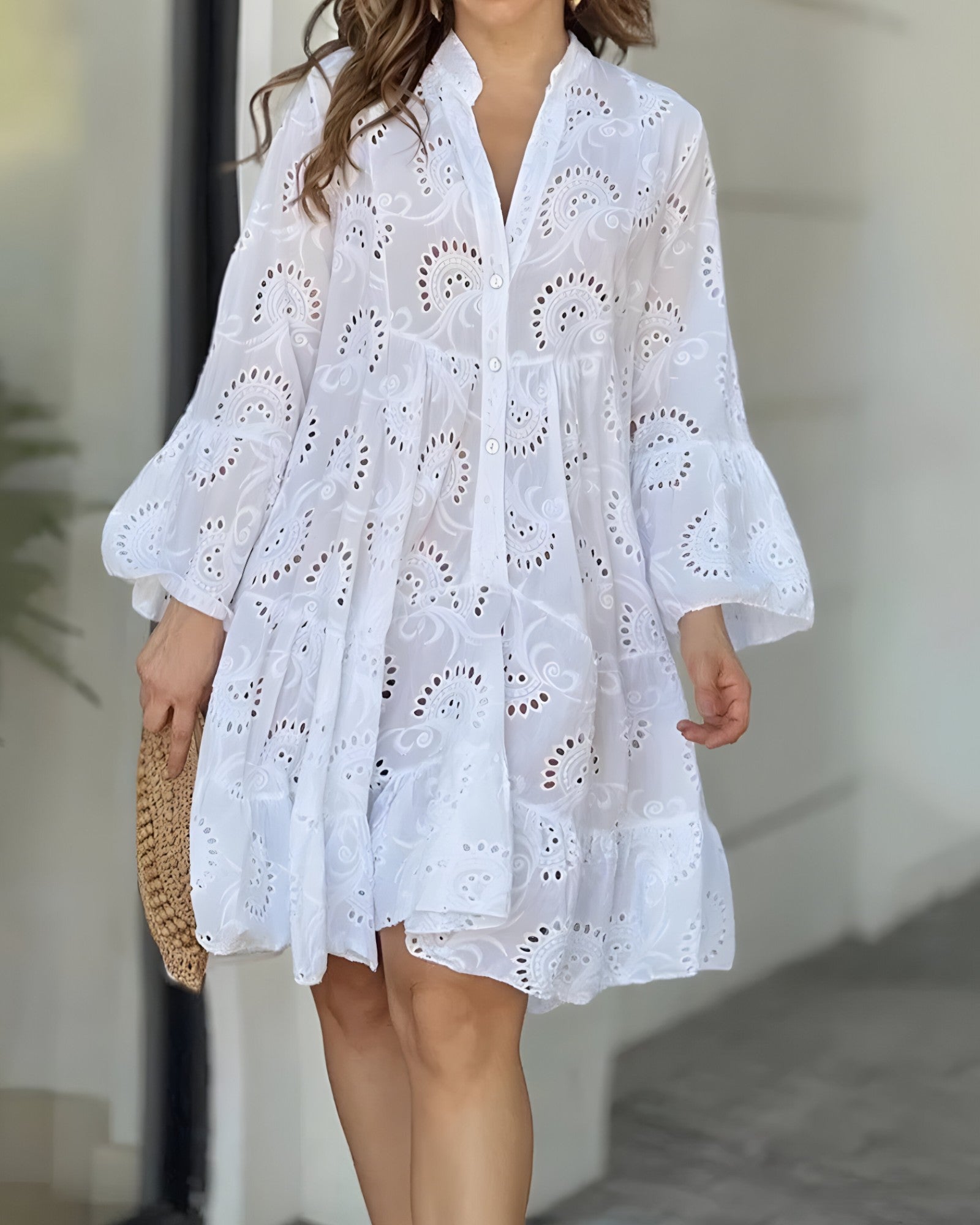 Mika | Robe Femme Mini Élégante Ibiza