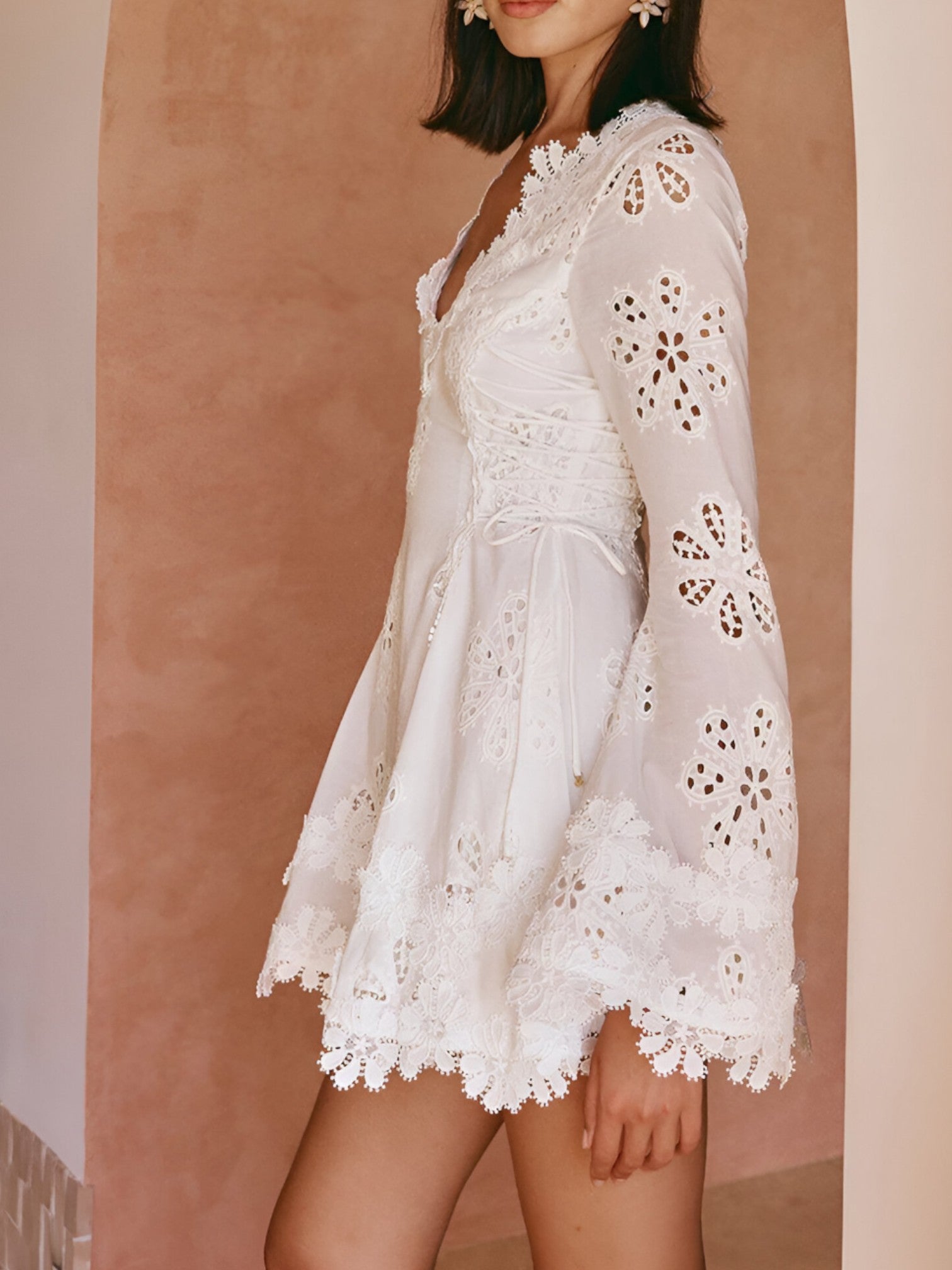 Annette | Robe Femme Mini Élégante Légère