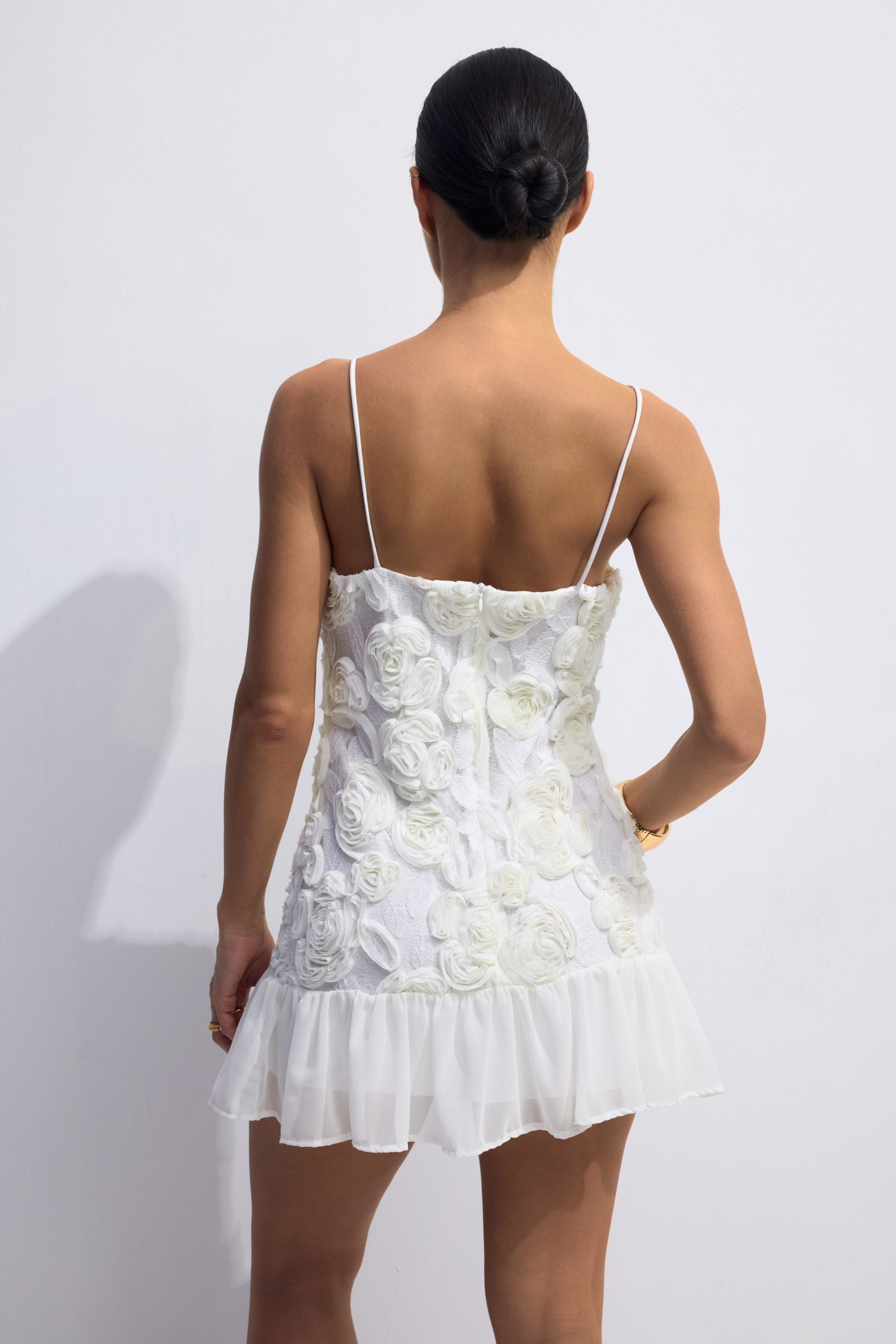 Robe Femme Mini Fleurie Élégante 3