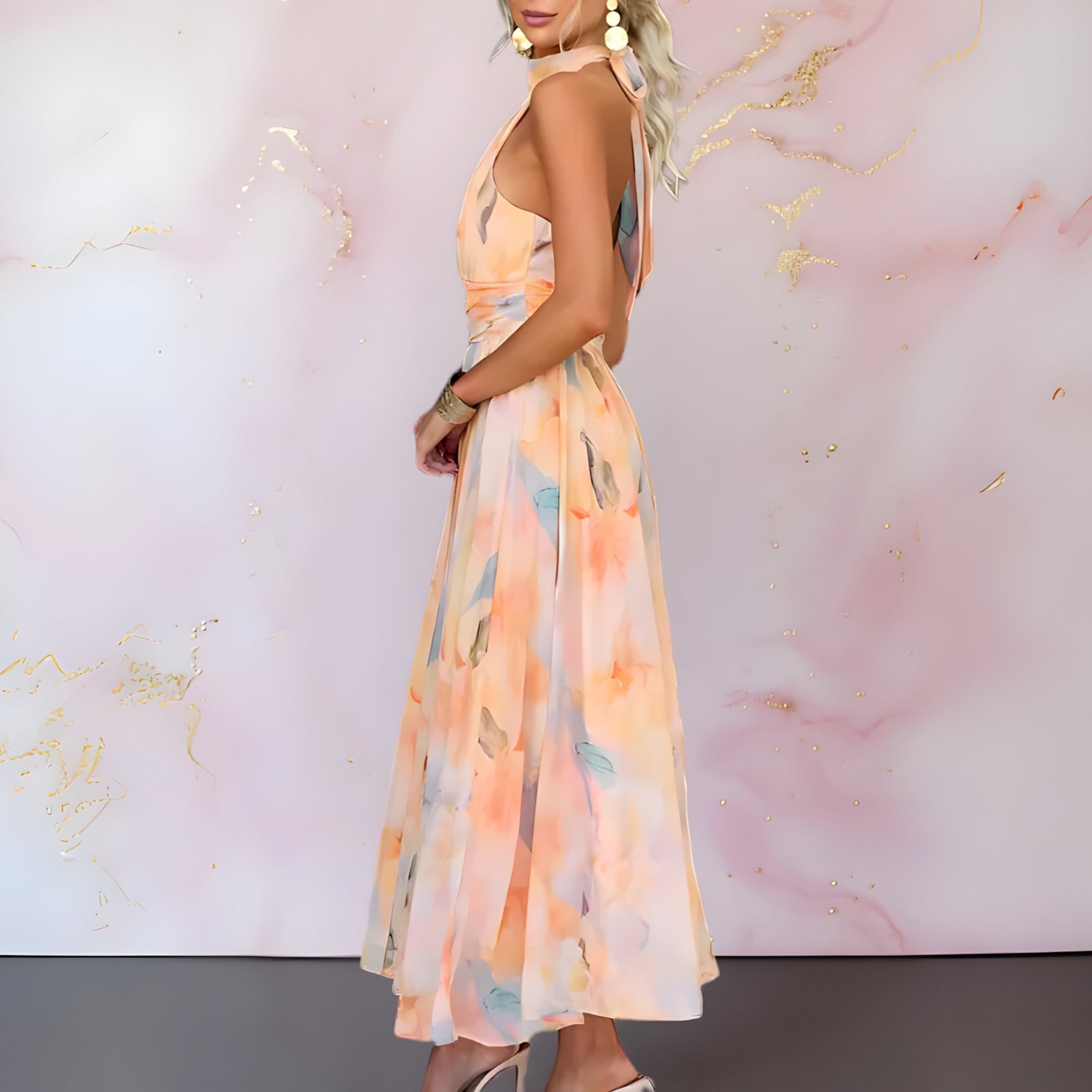 Susanna | Robe Longue Femme Maxi Élégante