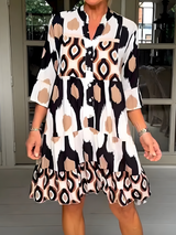 Talitha | Robe Longue Femme Élégante Imprimée