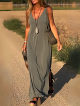 Amella | Robe Longue Femme Élégante Maxi Été