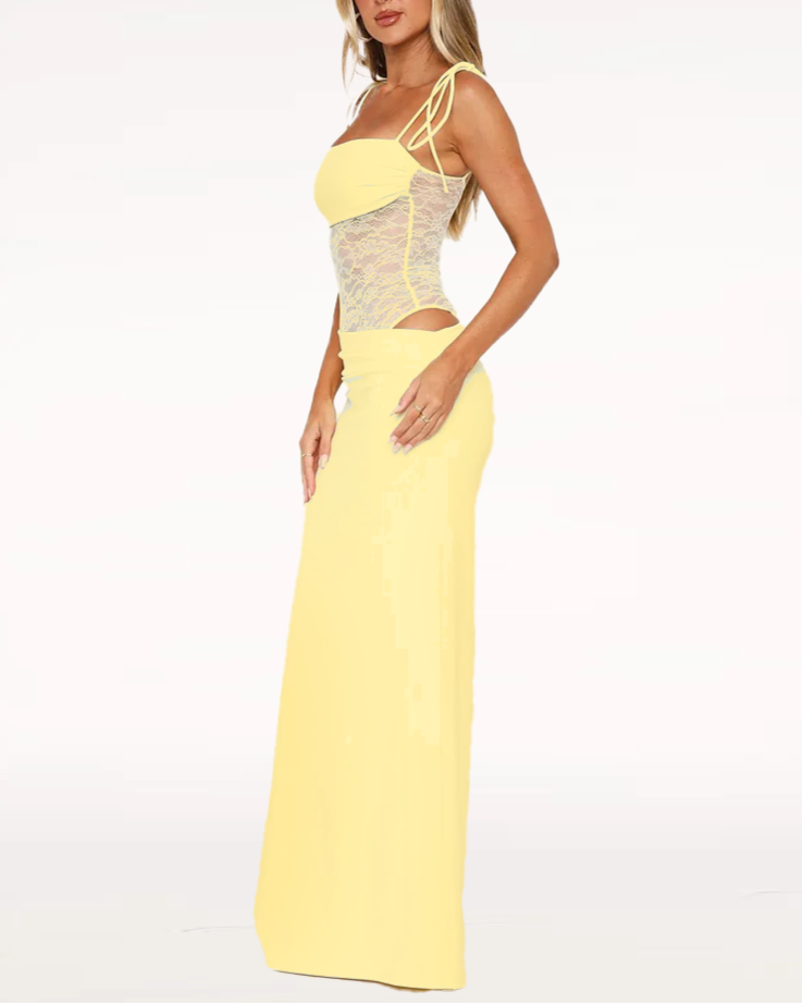 Robe Longue Femme Élégante Maxi Été 1
