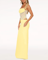 Robe Longue Femme Élégante Maxi Été 1