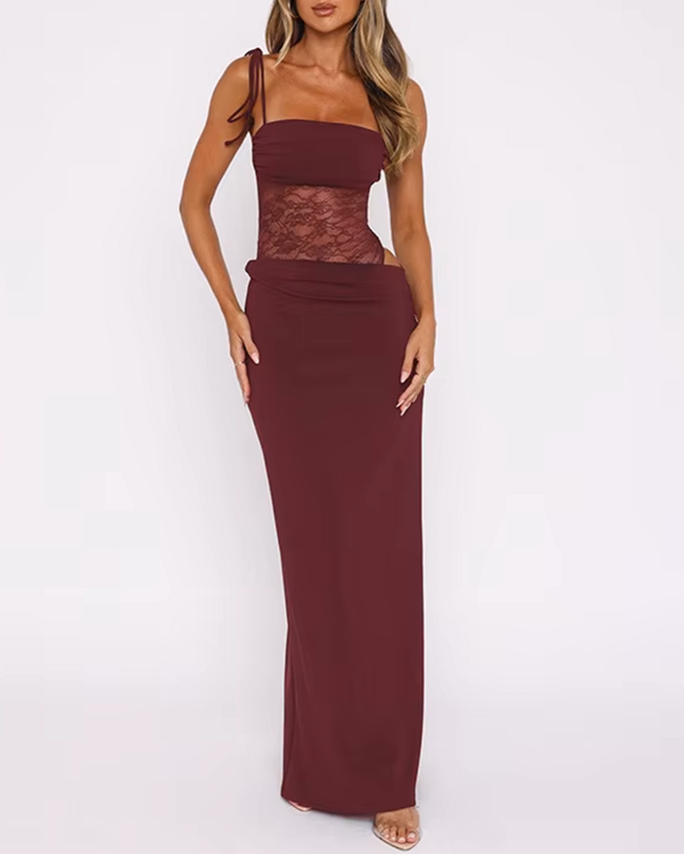 Robe Longue Femme Élégante Maxi Été 3